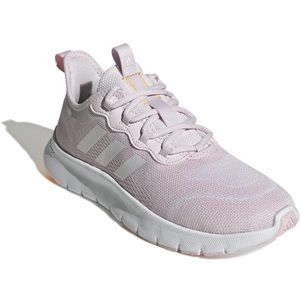 NWB Women’s Adidas Nario move running shoe size 7 light pink with orange detail